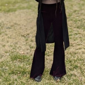Velvet Bell Bottoms